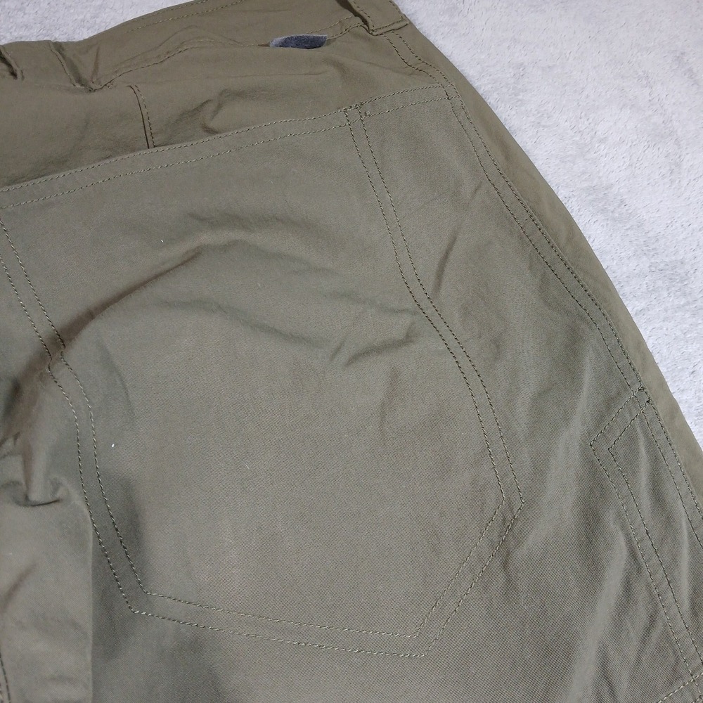 REI Co-op Pants Mens 38x32 Hiking Green Solid Nylon Spandex Stretch Outdoor - Picture 8 of 8